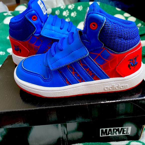 adidas spiderman hoops